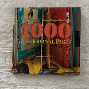 Colorful 1000 Artist Journal Pages Book by Dawn DeVries Sokol